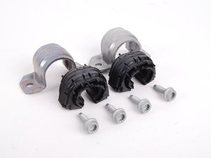 ES#2586898 - 1K0511327ASKT - Rear Sway Bar Installation Kit - 21mm - Includes bushings, clamps and bolts - Genuine Volkswagen Audi - Volkswagen