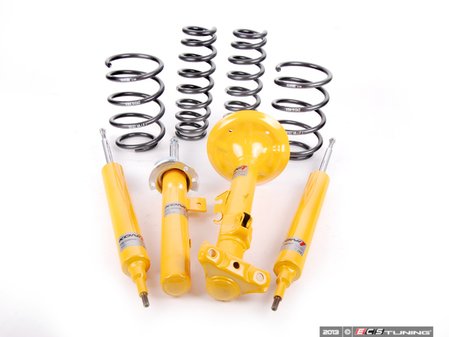 ES#2581691 - E902SUSSPRTKT - Performance Suspension Cup Kit - Sport - Featuring Koni Yellow shocks and H&R Sport lowering springs - Assembled By ECS - BMW