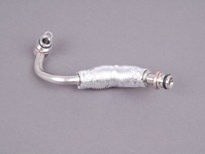 ES#25131 - 11537558900 - Turbo Water Return Line - Front Turbo - Carries coolant away from the front turbocharger - Genuine BMW - BMW