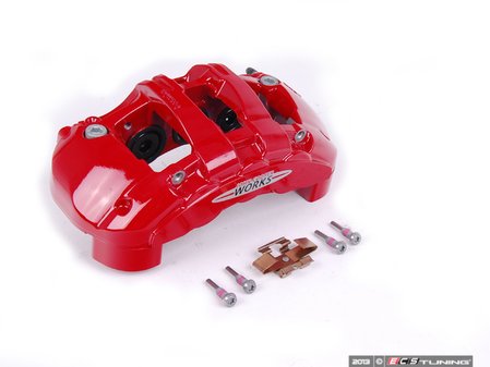 ES#2643016 - 34106858069 - Caliper Housing Left - GP2 - Part of the JCW GP2 red sport brakes - Genuine MINI - MINI