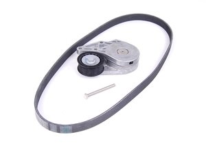 ES#11945 - 021198002 - Accessory Belt Kit - Includes belt tensioner, accessory drive belt, and bolt to install the accessory drive belt - Assembled By ECS - Volkswagen