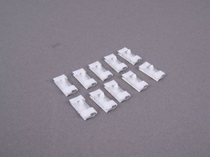 ES#2649975 - 51767162587KT - Clip - Pack Of 10 - Genuine BMW - 