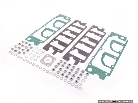 ES#1427460 - 93010590201 - Valve Cover Gasket Set - Includes upper and lower gaskets for both banks - Genuine Porsche - Porsche