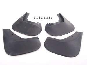 ES#2562512 - 3592WCPN10291 - Splash Guards OEM Style - Set Of 4 - Standard style plastic mud guard kit with hardware - Bremmen Parts - Volkswagen
