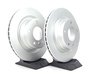 ES#2642896 - 34216855007KT4 - Rear Brake Service Kit - Featuring Zimmermann brake rotors and ECS DD23 Daily Driver ceramic pads - Assembled By ECS - BMW