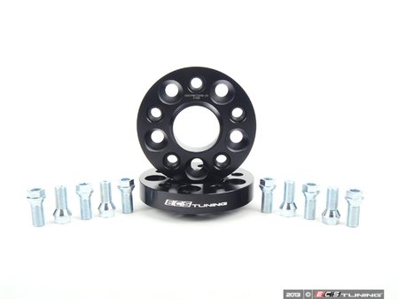ES#2622666 - 000178ECS01A23KT - ECS Wheel Spacers - 22.5mm (Pair) - Bolts to the hub with supplied bolts, uses your existing bolts to attach wheel to spacer - ECS - 