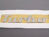 ES#2845142 - 5C5853675C739 - Turbo Emblem - Stick on turbo script from the 2012+ Turbo Beetle - Genuine Volkswagen Audi - Volkswagen