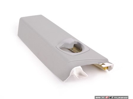 ES#110980 - 51436954655 - E92 "B" Pillar Cover - Left - Grau/ Grey  - Genuine BMW - BMW