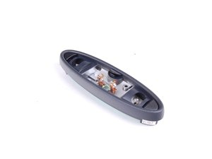 ES#175357 - 63316962023 - Center Dome / Reading Lights - Black - Mounts in the center of the headliner, oval shaped - Genuine MINI - MINI