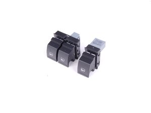 ES#2581985 - 1K3959857AREHKT -  Window Switch Kit - Set of window switches for both doors - Genuine Volkswagen Audi - Volkswagen