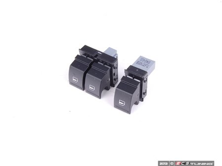 ES#2581985 - 1K3959857AREHKT -  Window Switch Kit - Set of window switches for both doors - Genuine Volkswagen Audi - Volkswagen