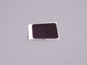 ES#186128 - 72117121587 - Anti-Scuffing - Soft mesh pad for the seat belt lock / tensioner - Genuine BMW - BMW MINI