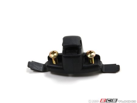 ES#87180 - 51168243576 - Black Sun Visor Bracket - Priced Each - Mounts to roof, holds visor in place - Genuine BMW - BMW