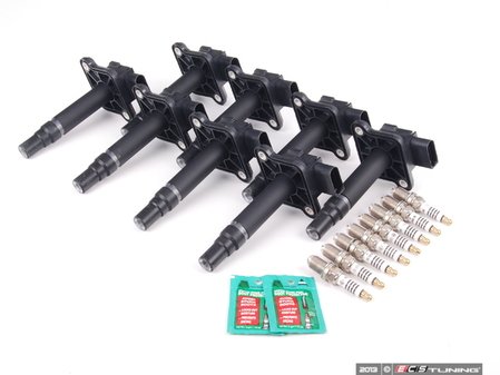 ES#2568390 - 101000054ADKT1 - Ignition Service Kit - Includes eight genuine coils and spark plugs - Genuine Volkswagen Audi - Audi