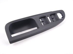 ES#346104 - 3C1867171B1QB - left Window Switch Cover - Anthracite - Replace that damaged trim piece today and restore the look of your vehicle - Genuine Volkswagen Audi - Volkswagen