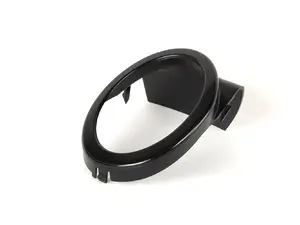 Left Fog Light Trim Ring - Black