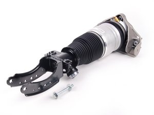 ES#1445788 - 95534303345 - Complete Front Air Suspension Strut - Left - (NO LONGER AVAILABLE) - Includes strut, air bag, pressure valve, and bearing bracket - Genuine Porsche - 