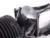 ES#1445796 - 95534303445 - Complete Front Air Suspension Strut - Right - Includes strut, air bag, pressure valve, and bearing bracket - Genuine Porsche - Porsche