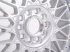ES#2738580 - 010-44kt - 17" Style 010 Wheels - Set Of Four - (NO LONGER AVAILABLE) - 17x10" ET30 57.1CB 5x100/5x112. Silver with 3" machined lip - Alzor - 