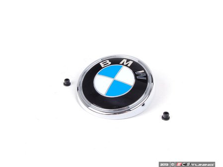 ES#2631444 - 51143401005KT - Rear Emblem & Grommet Kit - Includes mounting grommets for easy installation  - Genuine BMW - BMW