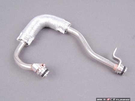 ES#25134 - 11537558903 - Turbo Charger Cooling Hose - Return - Connects rear turbo charger to rest of cooling system - Genuine BMW - BMW