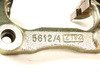 ES#4502 - 6Q0615425D - Rear Caliper Carrier - Left - With retaining pins & dust boots - Genuine Volkswagen Audi - Volkswagen
