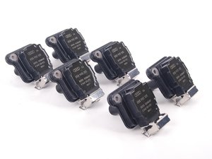 ES#2500531 - 058905105 - Ignition Coils - Set Of Six - A common cure for misfire codes - Genuine Volkswagen Audi - Audi