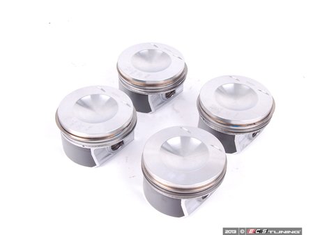 ES#2642196 - 06D107066AA - Complete Piston Set - Includes 4 pistons with rings - Genuine Volkswagen Audi - Volkswagen