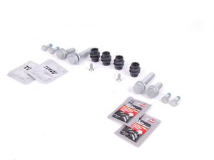 ES#2594250 - 8K0698470AKT6 - Rear Pad and Rotor Installation Kit - Make your brake service headache free with this installation kit! - Assembled By ECS - Audi