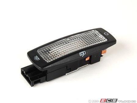 ES#340002 - 3B0947291BB41 - Rear Reading Light - Black - Fits either side - Genuine Volkswagen Audi - Volkswagen