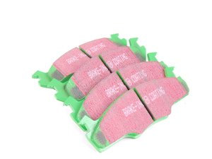 ES#520018 - DP2366 - GreenStuff Performance Brake Pads - Front - Designed as a mildly upgraded pad, great for an afternoon of sporty driving. - EBC - Volkswagen