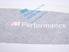 ES#2607469 - 51192240983 - F30 ///M Performance Decal - Decal for BMW Performance side skirts - Genuine BMW M Performance - BMW