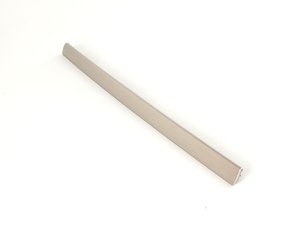 ES#8900 - 1K1858529B4J4 - Passenger Dashboard Trim - Brushed Aluminum - Dashboard trim located on the passengers side of the dash - Genuine Volkswagen Audi - Volkswagen