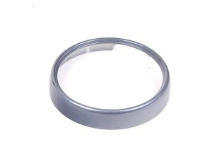 ES#117314 - 51457059168 - Anthracite Trim Ring - Center speedometer ring located on the dash - Genuine MINI - MINI