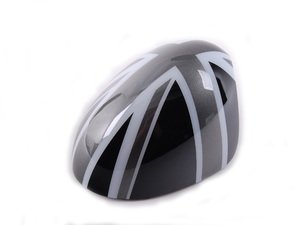 ES#253384 - 51162147676 - Mirror Cap Black Jack - Right - Upgrade or replace your MINI side mirror cap - Genuine MINI - MINI