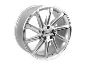 ES#2652316 - 629-1KT - 19" Style 629 Wheels - Set Of Four - (NO LONGER AVAILABLE) - 19"x8.5" ET45 5x112 - Silver/Machined Face - Alzor - 