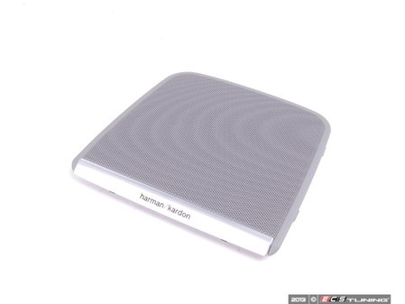 ES#120435 - 51468231411 - Rear Deck Speaker Cover - Priced Each - Grau/Gray. Protects the speakers located in the rear deck - Genuine BMW - BMW