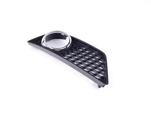 ES#1794751 - 2218850553 - Front Bumper Grille - Left Side - Grille Only - Does not include new fog lamp - Genuine Mercedes Benz - Mercedes Benz