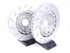 ES#2550753 - 8E0615601ABKT - Rear Cross Drilled Brake Rotors - Pair (324x22) - (NO LONGER AVAILABLE) - Restore the stopping power in your vehicle. - Original Equipment Supplier - 