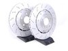 ES#2550753 - 8E0615601ABKT - Rear Cross Drilled Brake Rotors - Pair (324x22) - (NO LONGER AVAILABLE) - Restore the stopping power in your vehicle. - Original Equipment Supplier - 