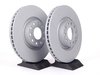 ES#856 - 4b3698301 - Front Brake Rotors - Pair (321x30) - Restore the stopping power in your vehicle - Zimmermann - Audi