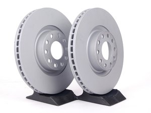 ES#856 - 4b3698301 - Front Brake Rotors - Pair (321x30) - Restore the stopping power in your vehicle - Zimmermann - Audi
