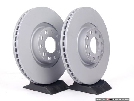 ES#856 - 4b3698301 - Front Brake Rotors - Pair (321x30) - Restore the stopping power in your vehicle - Zimmermann - Audi