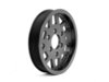 ES#2622664 - 002744ECS01A - Lightweight Power Steering Pulley - Black - Free up some hidden horsepower with this lightweight pulley - ECS - 