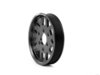ES#2622664 - 002744ECS01A - Lightweight Power Steering Pulley - Black - Free up some hidden horsepower with this lightweight pulley - ECS - 
