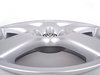ES#3769 - 1J6071492666 - 17" Bravo Wheel - Priced Each - (NO LONGER AVAILABLE) - 17x7.5 ET38 5X100 alloy wheel in silver - Genuine Volkswagen Audi - 