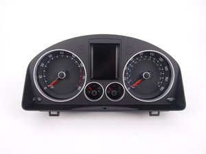ES#2661298 - 1K6920973AXZ01KT - Remanufactured Instrument Cluster - 180mph - Includes $240 refundable core charge - Genuine Volkswagen Audi - Volkswagen
