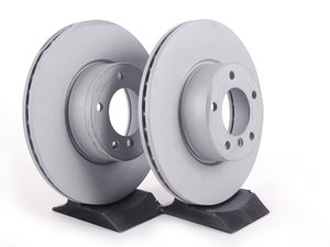 ES#2603256 - 34116855006kt3 - Front Brake Rotors - Pair (312x24) - A pair of replacement rotors - Zimmermann - BMW