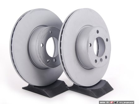 ES#2603256 - 34116855006kt3 - Front Brake Rotors - Pair (312x24) - A pair of replacement rotors - Zimmermann - BMW