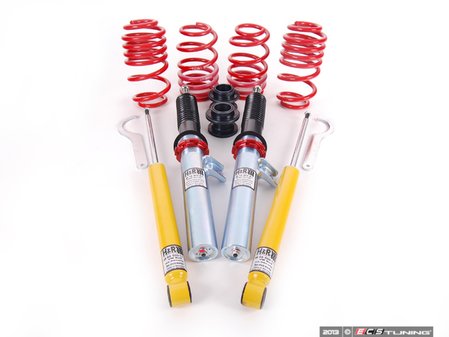ES#2537066 - 28908-11 - Street Performance Coilover Kit - Unrivaled comfort and performance. Average lowering of 1.2"-2.3"F 0.8"-2.0"R - H&R - Volkswagen